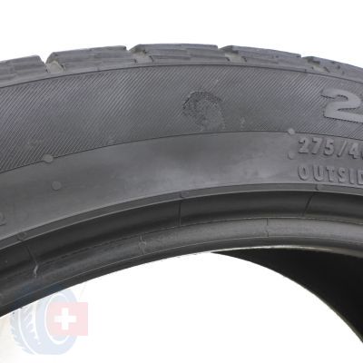 8. 4 x CONTINENTAL 275/40 R22 108V XL CrossContact Winter  Zima 2014 6mm