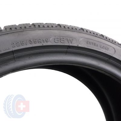 3. 4 x MICHELIN 225/35 R19 88W XL 6mm Pilot Alpin PA4 Zima DOT17/16
