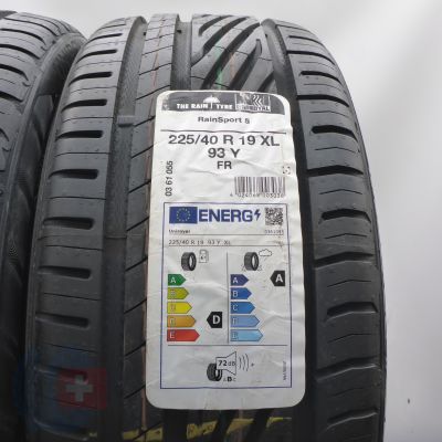 3. Opony 225/40 R19 2x UNIROYAL 93Y XL RainSport 5 Letnie 2021