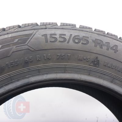 5. Opony 155/65 R14 2x BARUM 75T Polaris 5 Zimowe 2023