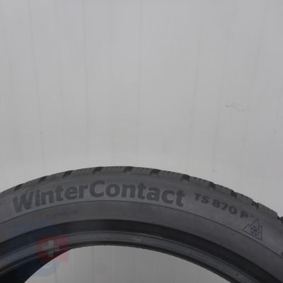 6. Opony  225/40 R18 2x CONTINENTAL 92V Zimowe TS870P 2022 7,5mm