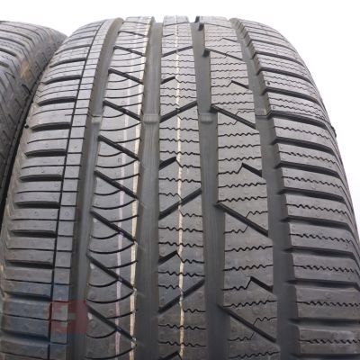 4. Opony 255/55 R19 2x CONTINENTAL 111W XL CrossContact LX Sport Seal J LR Letnie M+S 2021 Nieużywane 