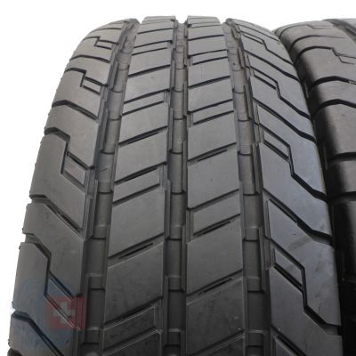 2. 4 x CONTINENTAL 215/75 R 16 C 116/114R ContiVanContact 100 Lato  7.5-8.5mm 