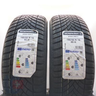 4. Opony 195/55 R15 4x SEMPERIT 85H Speed-Grip 5 Zimowe 2022/23 