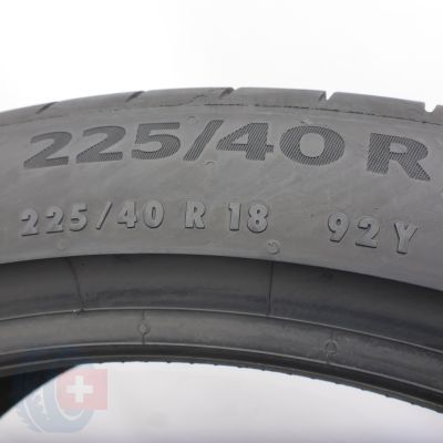 4. Opony 225/40 R18 2x CONTINENTAL 92Y XL PremiumContact 6 Letnie 2021 6,8mm