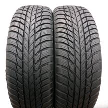 4. Opony 185/60R16 4 x BRIDGESTONE 86H Blizzak LM001 Zimowe 2018 Nieużywane 