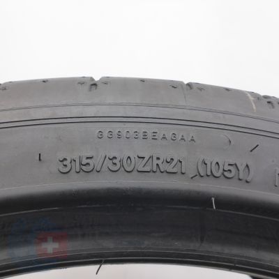 5. Opony 315/30 R21 2x GOODYEAR 105Y XL Eagle F1 SuperSport R Letnie 2025 5mm