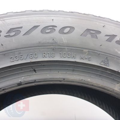 6. Opony 235/60 R18 4x PIRELLI 103H Scorpion Winter M0 Zimowe 2022