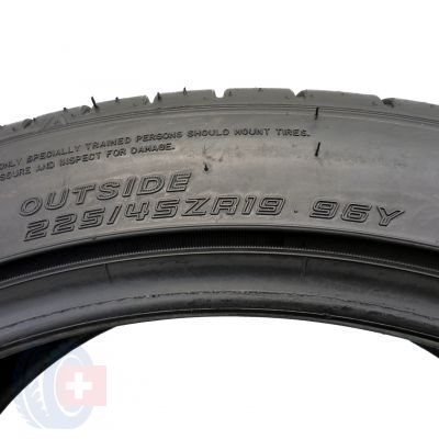 6. 2 x FALKEN 225/45 ZR19 96Y XL 6mm Azenis FK 510 Lato