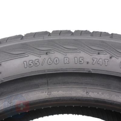 6. 4 x CONTINENTAL 155/60 R15 74T ContiEcoContact 3 Lato 2014 Nieużywane