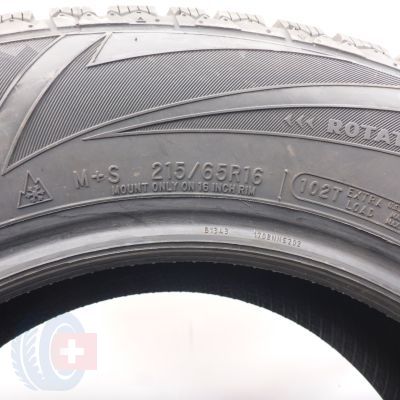 5. Opony 215/65 R16 2x COOPER 102T XL WeatherMaster WSC Zimowe 2022