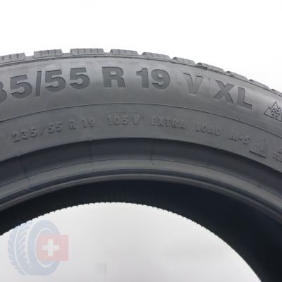 5. Opony 235/55 R19 4x CONTINENTAL 105V XL WinterContact TS 850 P SUV Zimowe 2020 8,5-8,2mm