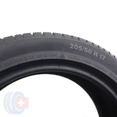 4. 2 x CONTINENTAL 205/50 R17 93H XL MO ContiWinterContact TS830P Zima 2014 7mm
