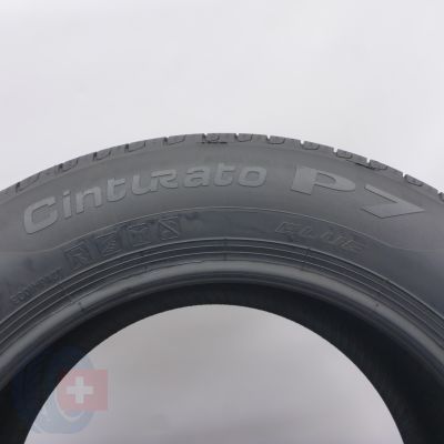 4. Opona 225/55 R16 1x PIRELLI 99W XL Cinturato P7 Letnia 2019 Jak Nowa 