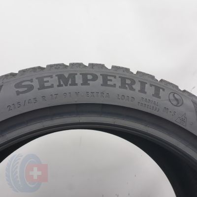 6. Opony 215/45 R17 4x SEMPERIT 91V XL Speed-Grip 5 Zimowa 2023/24 7,8-7,5mm