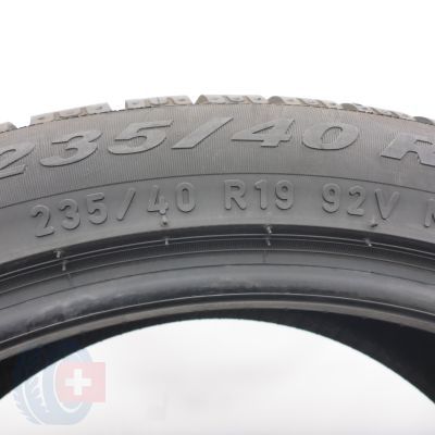 6. Opony 235/40 R19 2x PIRELLI 92V Sottozero Winter 240 SerieII N0 Zimowe 2019