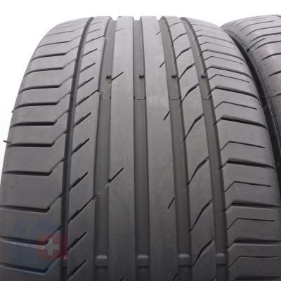 2. Opony 285/40 R21 2x CONTINENTAL 109Y XL ContiSportContact 5 AO Letnie 2022 7mm