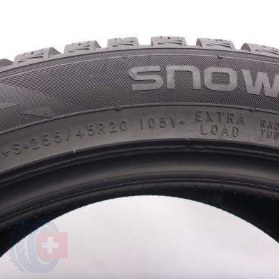 7. Opony 255/45 R20 2x NOKIAN 105V XL Snowproof 2 Suv SILENT Zimowe 2024 8,2mm 