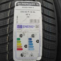 4. Opony 225/40 R18 4x SEMPERIT 92V XL Speed-Grip 5 Zimowe 2026  
