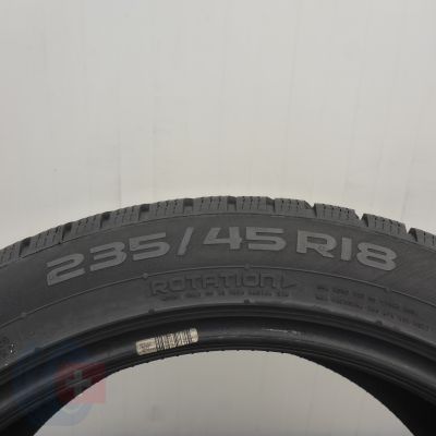 6. Opony 235/45 R18 2x NOKIAN 98V XL WR Snowproof P Zimowe 2024 8mm