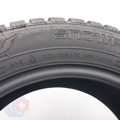 7. Opony 225/55 R17C 2x NOKIAN 109/107T SnowProof C Zimowe 2025 7,6mm