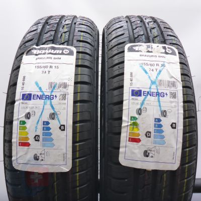 Opony 155/60 R15 2x BARUM 74T Bravuris 5 HM Letnie 2024 