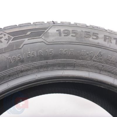 6. Opony 195/55 R15 2x BARUM 85H Polaris 5 Zimowe 2023 