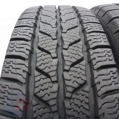 2. Opony 185/75 R16C 2x CONTINENTAL 104/102R VanContact Winter Zimowe 2022 8,8mm