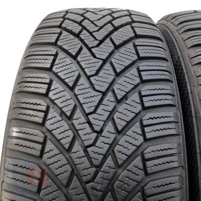 2. 2 x CONTINENTAL 185/55 R16 87T XL ContiWinterContact TS850 Zima 2014 Jak Nowe 6,8-7mm