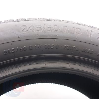 8. Opona 245/50 R19 1x CONTINENTAL 105V XL WinterContact TS860 S SSR RSC Zimowa 2025 8,8mm