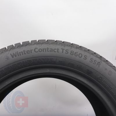 6. Opona 205/55 R16 1x CONTINENTAL 91H WinterContact TS 860S BMW RunFlat Zimowa 2022 Nieużywana 