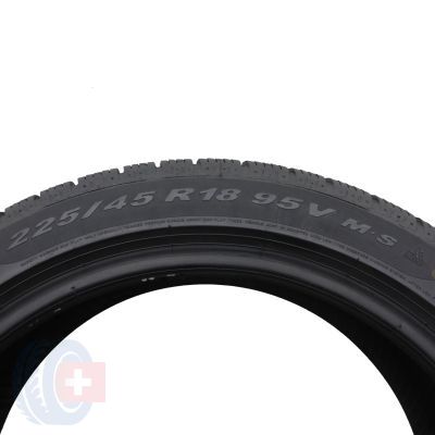 3. 1 x PIRELLI 225/45 R18 95V XL Sottozero Winter 240 Serie II BMW RunFlat Zima 2020 7mm