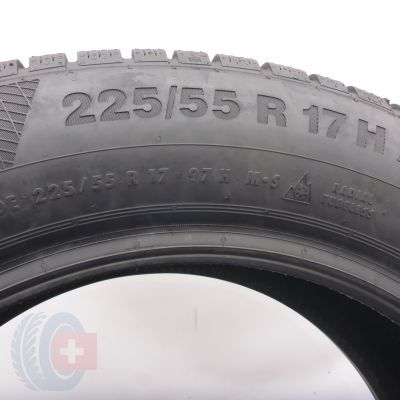 5. Opona 225/55 R17 1x CONTINENTAL  97H RunFlat BMW MOE WinterContact TS850P Zimowa 2022 Nieużywana