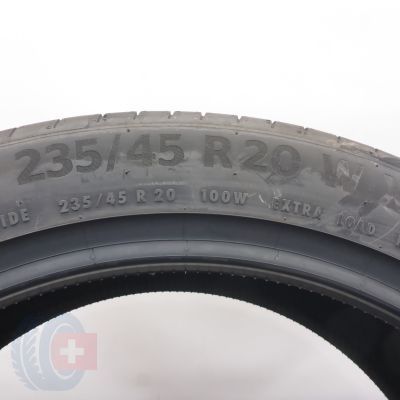 6. Opony 235/45 R20 2x CONTINENTAL 100W XL PremiumContact 6 Letnie 2023 Nieużywane