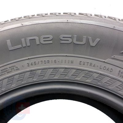 7. Opony 245/70 R16 4x NOKIAN 111H XL Line SUV Letnie 2016 NIeużywane 