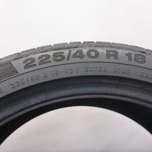 2. Opona 225/40 R18 1x CONTINENTAL 92Y XL ContiSportContact5 AO Letnia 2013 5,6mm