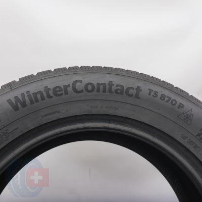 6. Opony 215/65 R17 2x CONTINENTAL 99H WinterContact TS870P Zimowe 2023 6,8-7mm