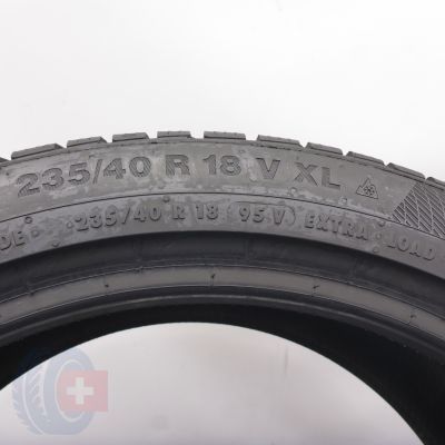 3. Opona 235/40 R18 1x CONTINENTAL 95V XL WinterContact Ts850P Zimowa 2021 7,2mm