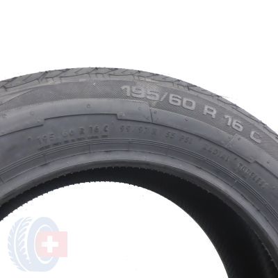 4. 2 x UNIROYAL 195/60 R16C 99/97H Rain Max 2 Lato Nieużywane 2016 