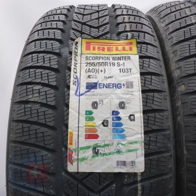 2. Opony 255/50 R19 2x PIRELLI 103T Scorpion Winter A0 SEAL+ Zimowe 2021 