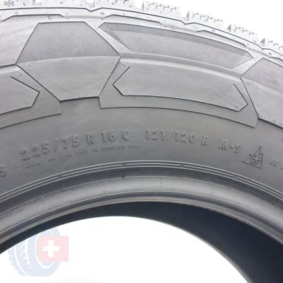5. Opony 225/75 R16C 4x CONTINENTAL 121/120R VanContact Winter Zimowe 2019 6,8-8mm