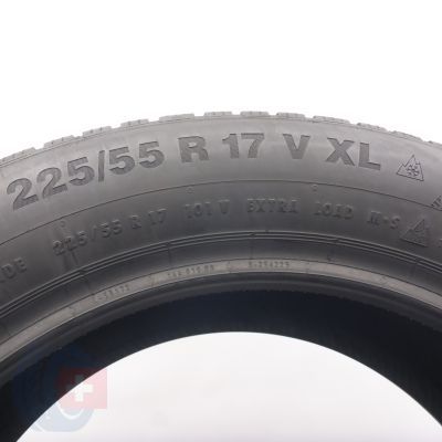 6. Opony 225/55 R17 4x CONTINENTAL 101V XL WinterContact Ts850P Zimowe 2020 7-8mm