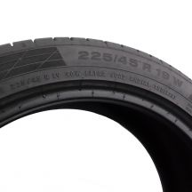 4. 2 x CONTINENTAL 225/45 R19 96W XL ContiSportContact 5 Lato DOT16 6,2-5,8mm