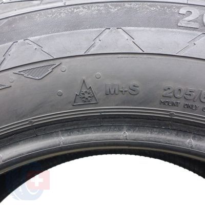 2. Opony 205/65 R16C 4x CONTINENTAL 107/105T Vanco Winter 2 zimowe 7,8-9mm 2018/23