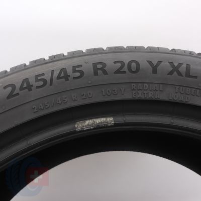 4. Opony 245/45 R20 2x BARUM 103Y XL Bravuris 5HM Letnie 2020 7,8-8mm