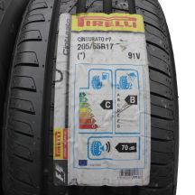2. Opony 205/55 R17 2x PIRELLI 91V Cinturato P7 BMW Letnie 2019 Jak Nowe Nieużywane 