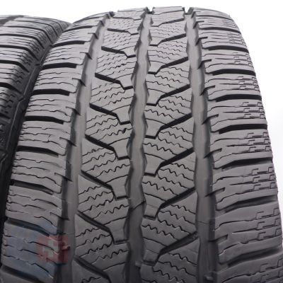 4. Opony 225/70 R15C 2x CONTINENTAL 112/110R VanContact Winter Zimowe 2024 8,2-9mm