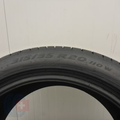 5. Opony 315/35 R20 2x PIRELLI 110W XL PZero RunFlat BMW Letnie 2024 7mm