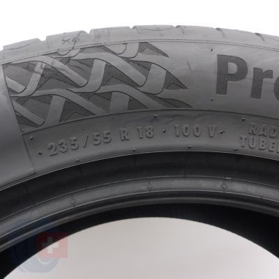 4. Opona 235/55 R18 1x CONTINENTAL 100V PremiumContact 7 letnia 2023 6,5mm