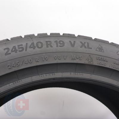 3. Opona 245/40 R19 1 x CONTINENTAL 96V XL WinterContact TS870P Zimowa 2024 7,8mm